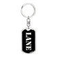 Lane v2 - Luxury Dog Tag Keychain