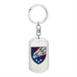 25th Airborne Brigade (Ukraine) - Luxury Dog Tag Keychain