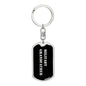Military Grandfather v2 - Luxury Dog Tag Keychain