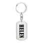 Helen v01 - Luxury Dog Tag Keychain
