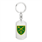 Operational Command North (Ukraine) - Luxury Dog Tag Keychain