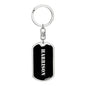 Harrison v3 - Luxury Dog Tag Keychain