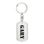 Gary - Luxury Dog Tag Keychain