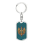 Ukrainian Naval Infantry - Luxury Dog Tag Keychain