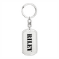 Riley - Luxury Dog Tag Keychain