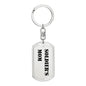 Soldier's Mom - Luxury Dog Tag Keychain