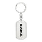 Randall - Luxury Dog Tag Keychain