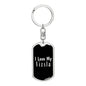 Love My Vizsla v2 - Luxury Dog Tag Keychain