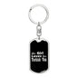 Turkish Van v2 - Luxury Dog Tag Keychain