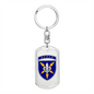 16th Army Aviation Brigade (Ukraine) - Luxury Dog Tag Keychain