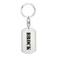 Brock - Luxury Dog Tag Keychain