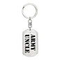 Army Uncle - Luxury Dog Tag Keychain