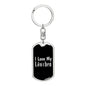 Love My Löwchen v2 - Luxury Dog Tag Keychain