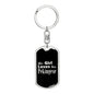 Pekingese v2 - Luxury Dog Tag Keychain