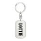 Lottie v01 - Luxury Dog Tag Keychain
