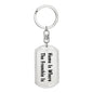 Frenchie's Home - Luxury Dog Tag Keychain