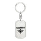Shannon v01a - Luxury Dog Tag Keychain