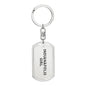 Indianapolis Girl v4 - Luxury Dog Tag Keychain
