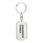 Afghanistan Veteran - Luxury Dog Tag Keychain