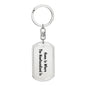 Newfoundland's Home - Luxury Dog Tag Keychain