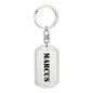 Marcus - Luxury Dog Tag Keychain