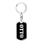 Otto v3 - Luxury Dog Tag Keychain