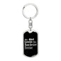 Manchester Terrier v2 - Luxury Dog Tag Keychain