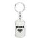 Judith v01a - Luxury Dog Tag Keychain
