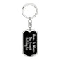 French Bulldog's Home v2 - Luxury Dog Tag Keychain