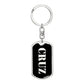 Cruz v2 - Luxury Dog Tag Keychain