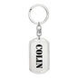 Colin - Luxury Dog Tag Keychain