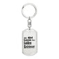 Golden Retriever - Luxury Dog Tag Keychain