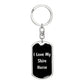 Love My Shire Horse v2 - Luxury Dog Tag Keychain