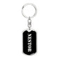 Nestor v2 - Luxury Dog Tag Keychain