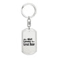 Great Dane - Luxury Dog Tag Keychain