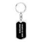 Coast Guard Brother v2 - Luxury Dog Tag Keychain