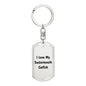 Love My Suckermouth Catfish - Luxury Dog Tag Keychain