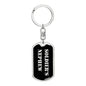Soldier's Nephew v2 - Luxury Dog Tag Keychain