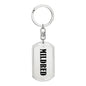 Mildred v01 - Luxury Dog Tag Keychain