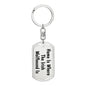 Irish Wolfhound's Home - Luxury Dog Tag Keychain