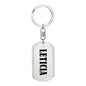 Leticia v01 - Luxury Dog Tag Keychain