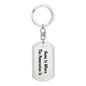 Pomeranian's Home - Luxury Dog Tag Keychain