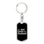 Bloodhound v2 - Luxury Dog Tag Keychain