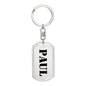 Paul - Luxury Dog Tag Keychain