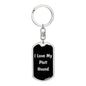 Love My Plott Hound v5 - Luxury Dog Tag Keychain
