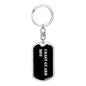 Coast Guard Boy v2 - Luxury Dog Tag Keychain