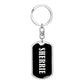Sherrie v02 - Luxury Dog Tag Keychain