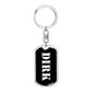 Dirk v2 - Luxury Dog Tag Keychain