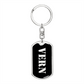 Vern v2 - Luxury Dog Tag Keychain