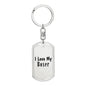Love My Boxer - Luxury Dog Tag Keychain
